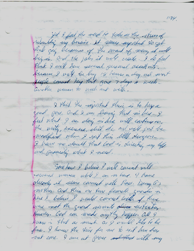 Dr John WorldPeace 2008 Prison Journal